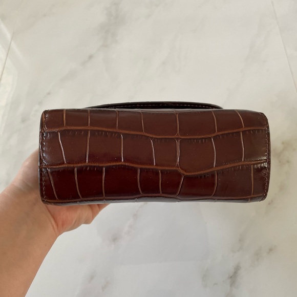 By Far Mini Nutella Crocs Embossed Leather - Picture 6 of 13